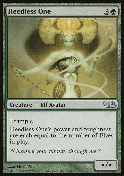 Heedless One, Duel Decks: Elves vs. Goblins #7, Magic: The Gathering card