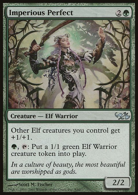 Imperious Perfect, Duel Decks: Elves vs. Goblins #8, Magic: The Gathering card
