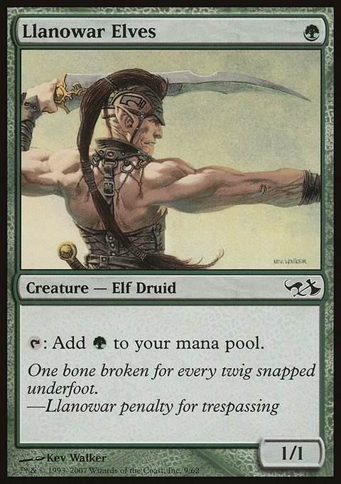 Llanowar Elves, Duel Decks: Elves vs. Goblins #9, Magic: The Gathering card