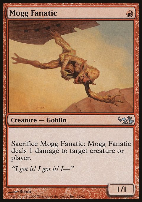 Mogg Fanatic, Duel Decks: Elves vs. Goblins #44, Magic: The Gathering card