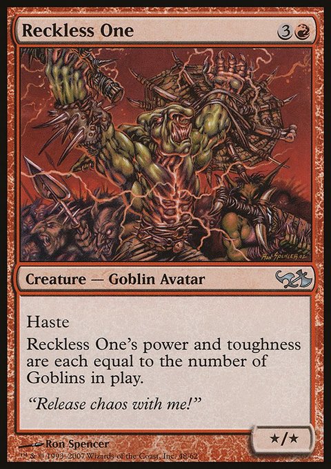 Reckless One, Duel Decks: Elves vs. Goblins #48, Magic: The Gathering card