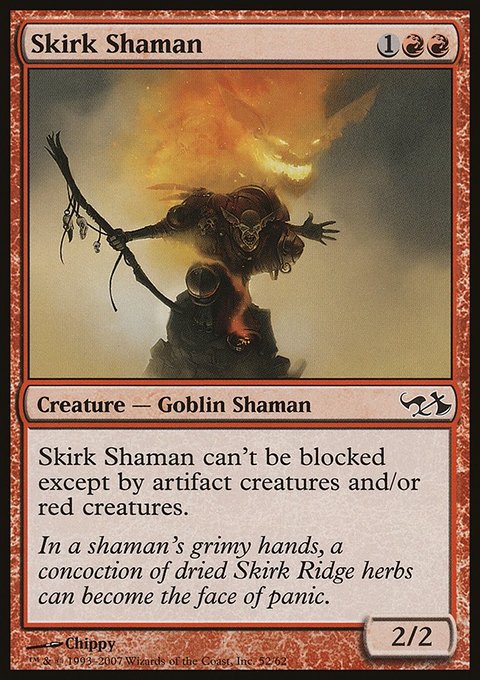 Skirk Shaman, Duel Decks: Elves vs. Goblins #52, Magic: The Gathering card