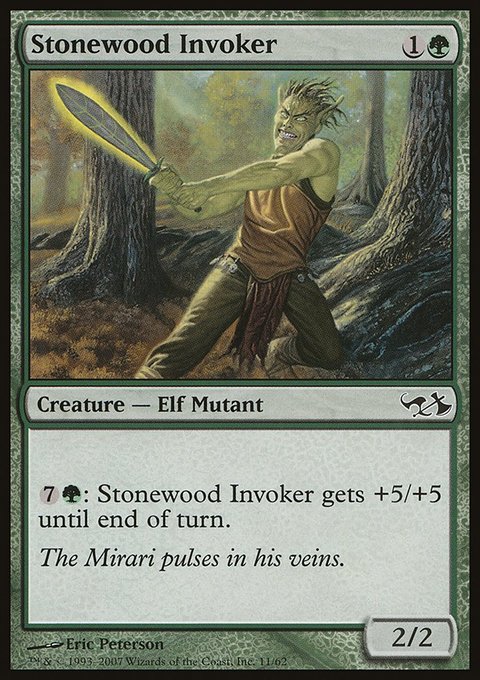 Stonewood Invoker, Duel Decks: Elves vs. Goblins #11, Magic: The Gathering card