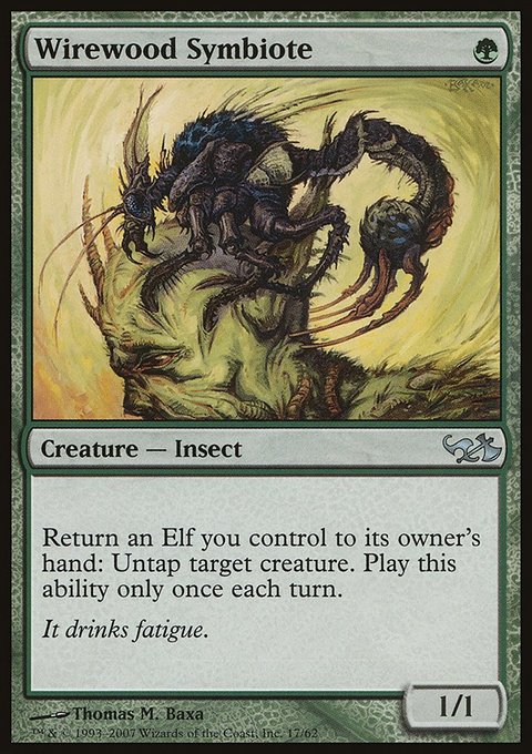 Wirewood Symbiote, Duel Decks: Elves vs. Goblins #17, Magic: The Gathering card