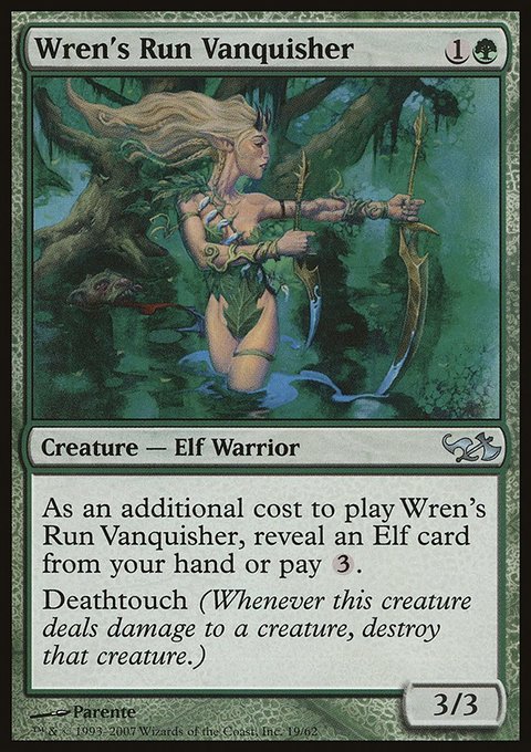 Wren's Run Vanquisher, Duel Decks: Elves vs. Goblins #19, Magic: The Gathering card