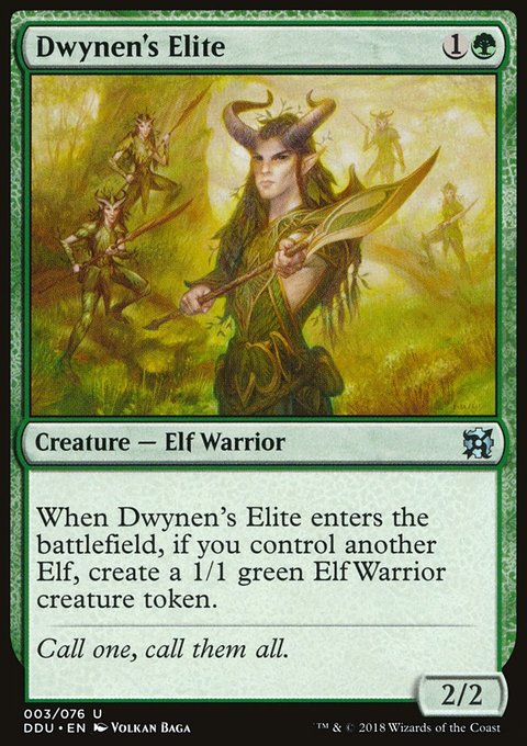 Dwynen's Elite, Duel Decks: Elves vs. Inventors #3, Magic: The Gathering card