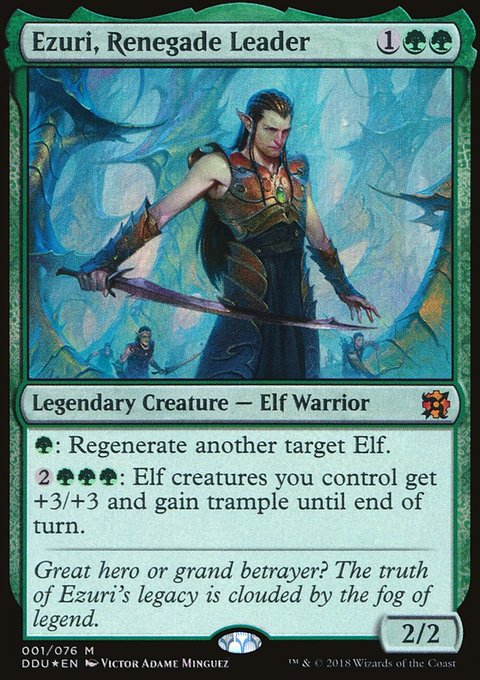 Ezuri, Renegade Leader, Duel Decks: Elves vs. Inventors #1, Magic: The Gathering card