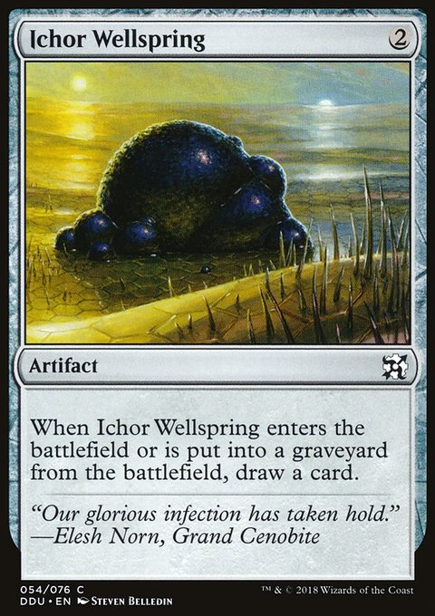 Ichor Wellspring, Duel Decks: Elves vs. Inventors #54, Magic: The Gathering card