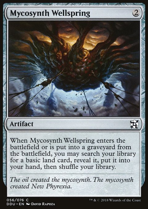 Mycosynth Wellspring, Duel Decks: Elves vs. Inventors #56, Magic: The Gathering card