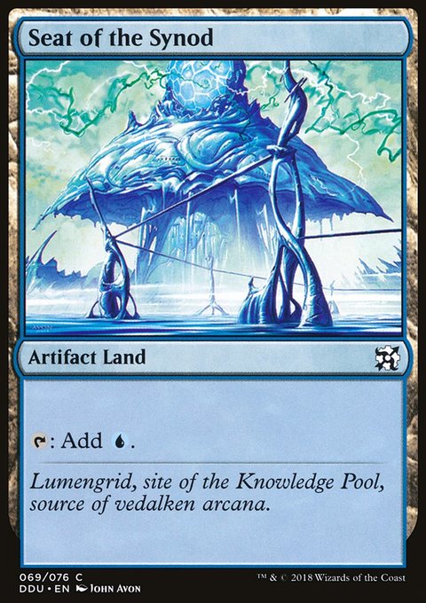 Seat of the Synod, Duel Decks: Elves vs. Inventors #69, Magic: The Gathering card
