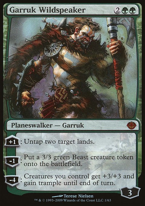 Garruk Wildspeaker, Duel Decks: Garruk vs. Liliana #1, Magic: The Gathering card