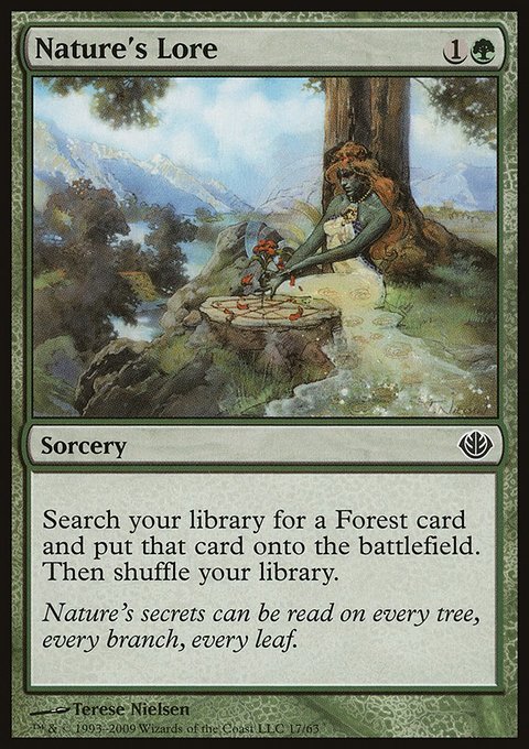 Nature's Lore, Duel Decks: Garruk vs. Liliana #17, Magic: The Gathering card