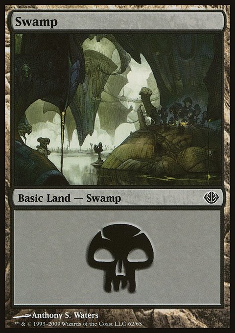 Swamp, Duel Decks: Garruk vs. Liliana #62, Magic: The Gathering card