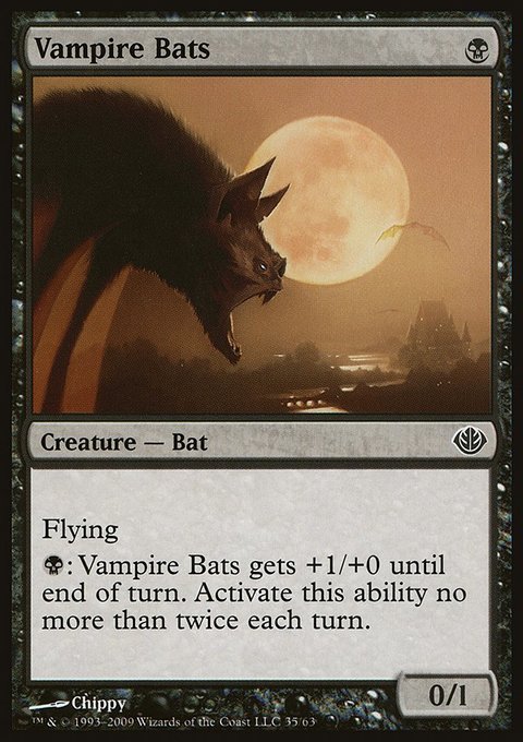 Vampire Bats, Duel Decks: Garruk vs. Liliana #35, Magic: The Gathering card