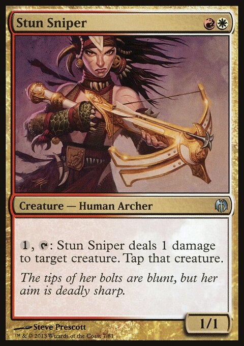 Stun Sniper, Duel Decks: Heroes vs. Monsters #7, Magic: The Gathering card