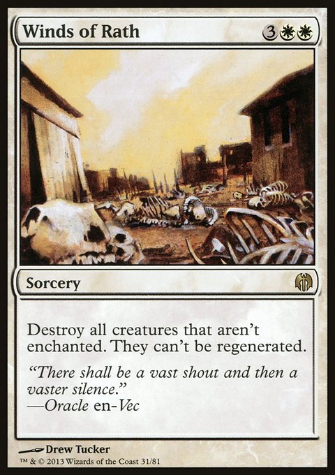 Winds of Rath, Duel Decks: Heroes vs. Monsters #31, Magic: The Gathering card