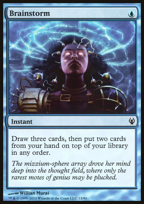 Brainstorm, Duel Decks: Izzet vs. Golgari #13, Magic: The Gathering card