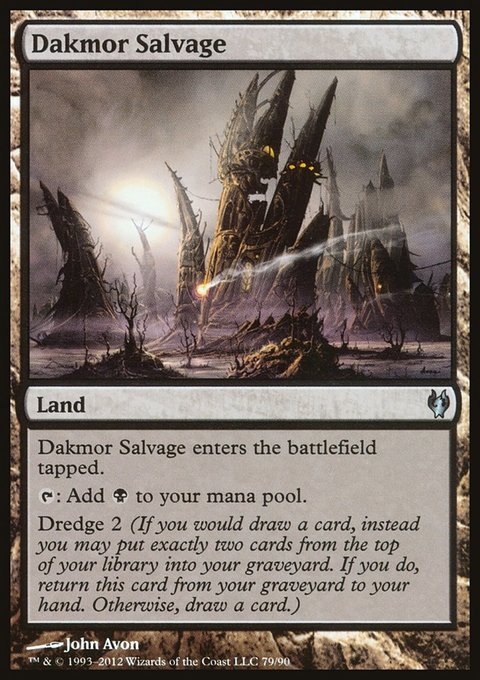 Dakmor Salvage, Duel Decks: Izzet vs. Golgari #79, Magic: The Gathering card