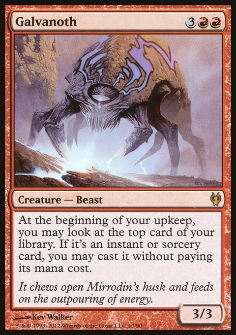 Galvanoth, Duel Decks: Izzet vs. Golgari #10, Magic: The Gathering card