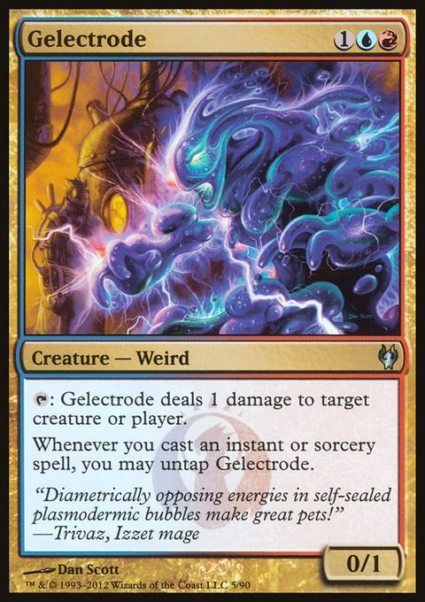 Gelectrode, Duel Decks: Izzet vs. Golgari #5, Magic: The Gathering card