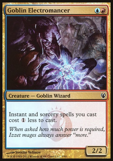 Goblin Electromancer, Duel Decks: Izzet vs. Golgari #3, Magic: The Gathering card
