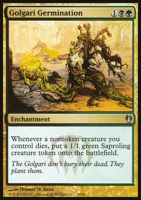 Golgari Germination, Duel Decks: Izzet vs. Golgari #70, Magic: The Gathering card