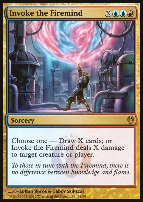 Invoke the Firemind, Duel Decks: Izzet vs. Golgari #31, Magic: The Gathering card