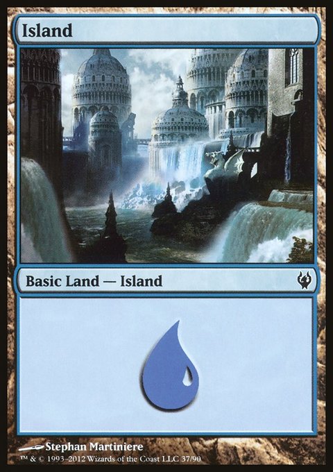 Island, Duel Decks: Izzet vs. Golgari #37, Magic: The Gathering card