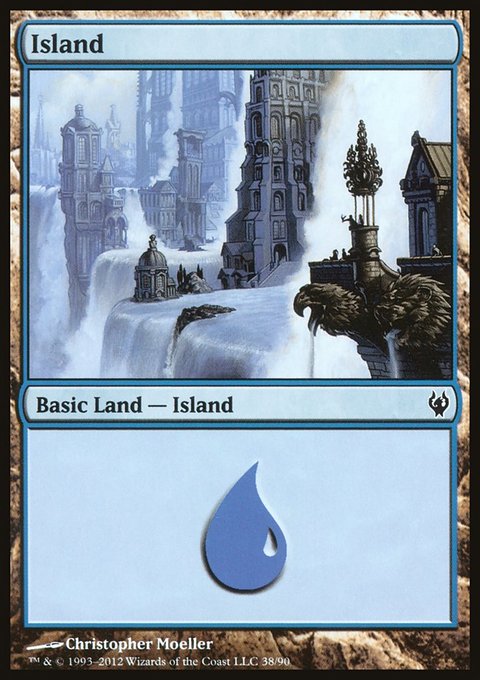 Island, Duel Decks: Izzet vs. Golgari #38, Magic: The Gathering card