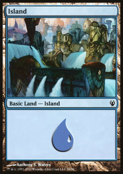 Island, Duel Decks: Izzet vs. Golgari #39, Magic: The Gathering card
