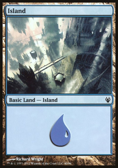 Island, Duel Decks: Izzet vs. Golgari #40, Magic: The Gathering card
