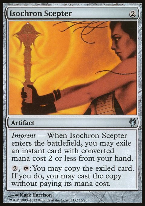 Isochron Scepter, Duel Decks: Izzet vs. Golgari #16, Magic: The Gathering card