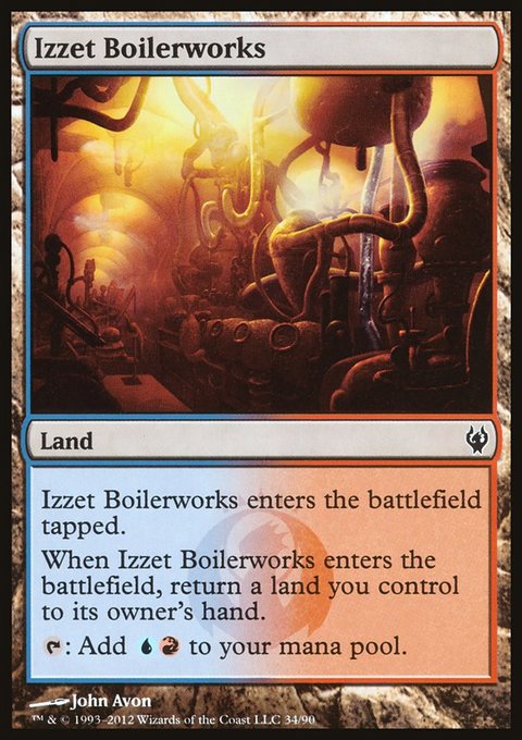 Izzet Boilerworks, Duel Decks: Izzet vs. Golgari #34, Magic: The Gathering card