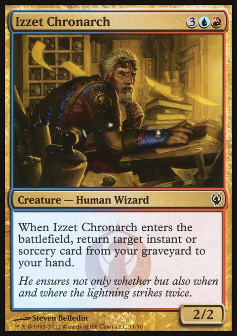 Izzet Chronarch, Duel Decks: Izzet vs. Golgari #11, Magic: The Gathering card