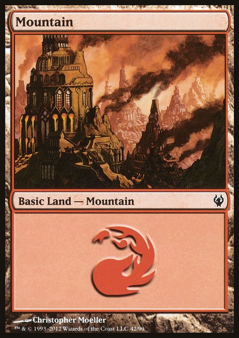 Mountain, Duel Decks: Izzet vs. Golgari #42, Magic: The Gathering card