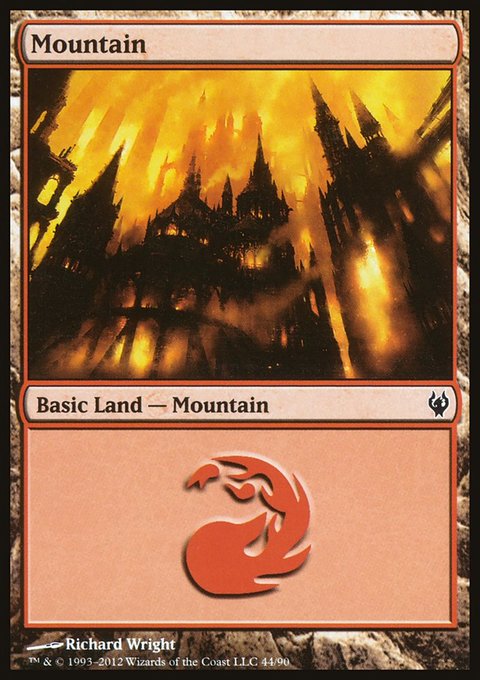 Mountain, Duel Decks: Izzet vs. Golgari #44, Magic: The Gathering card