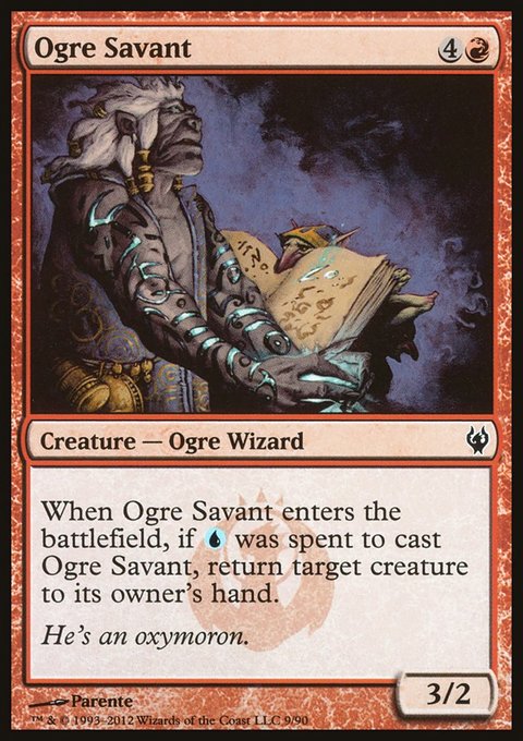 Ogre Savant, Duel Decks: Izzet vs. Golgari #9, Magic: The Gathering card