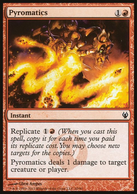 Pyromatics, Duel Decks: Izzet vs. Golgari #20, Magic: The Gathering card