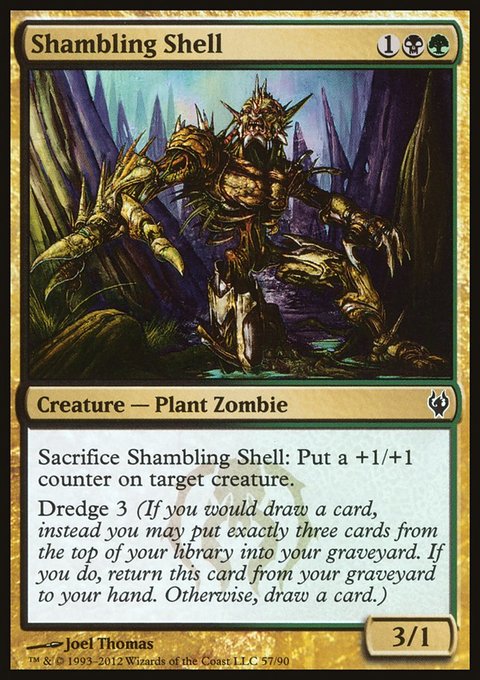 Shambling Shell, Duel Decks: Izzet vs. Golgari #57, Magic: The Gathering card
