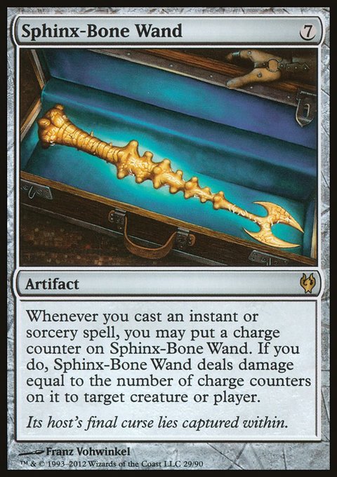 Sphinx-Bone Wand, Duel Decks: Izzet vs. Golgari #29, Magic: The Gathering card