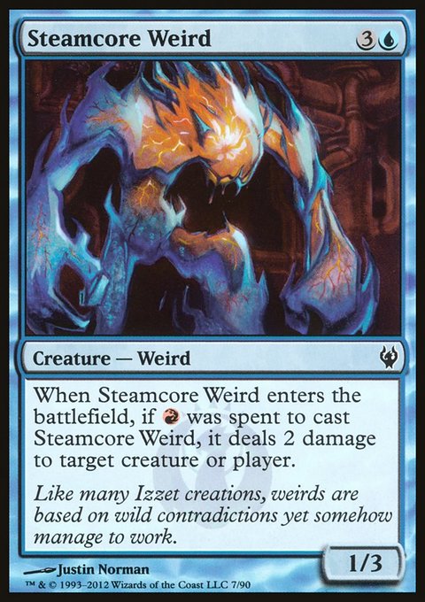 Steamcore Weird, Duel Decks: Izzet vs. Golgari #7, Magic: The Gathering card