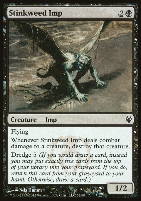 Stinkweed Imp, Duel Decks: Izzet vs. Golgari #54, Magic: The Gathering card