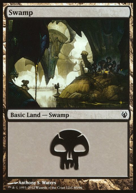 Swamp, Duel Decks: Izzet vs. Golgari #85, Magic: The Gathering card