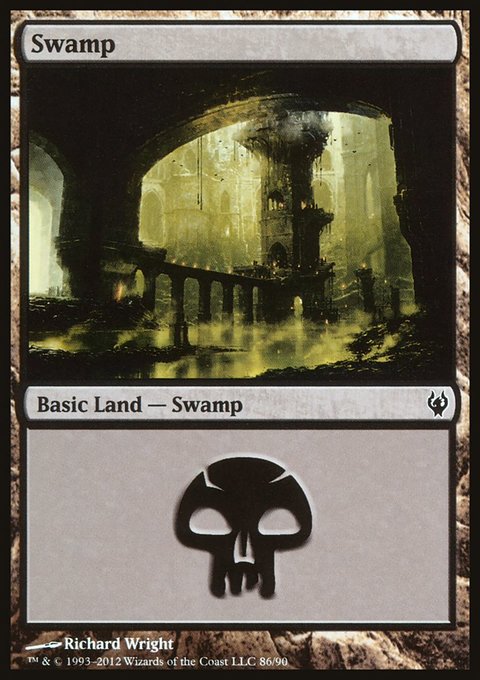 Swamp, Duel Decks: Izzet vs. Golgari #86, Magic: The Gathering card
