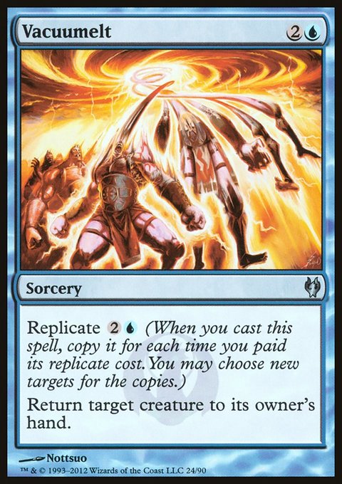 Vacuumelt, Duel Decks: Izzet vs. Golgari #24, Magic: The Gathering card