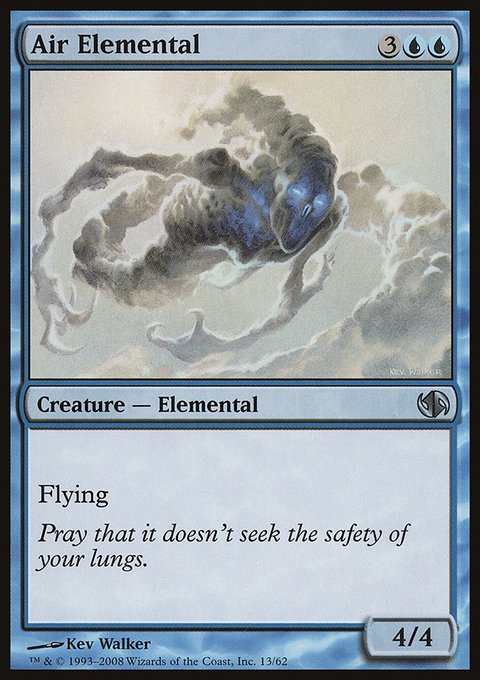 Air Elemental, Duel Decks: Jace vs. Chandra #13, Magic: The Gathering card
