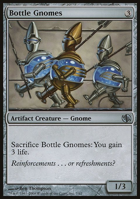 Bottle Gnomes, Duel Decks: Jace vs. Chandra #7, Magic: The Gathering card