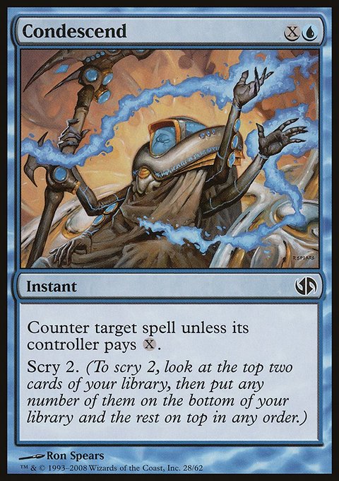 Condescend, Duel Decks: Jace vs. Chandra #28, Magic: The Gathering card