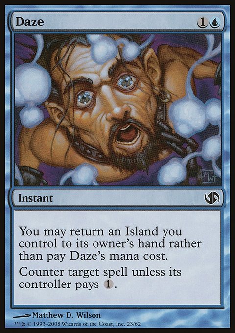 Daze, Duel Decks: Jace vs. Chandra #23, Magic: The Gathering card