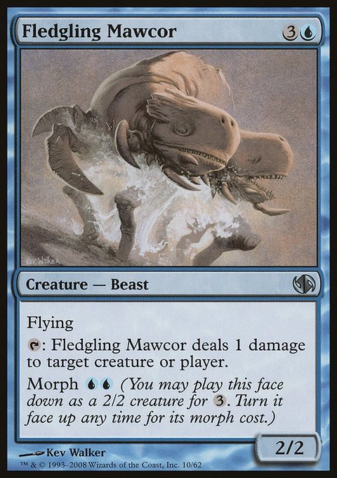 Fledgling Mawcor, Duel Decks: Jace vs. Chandra #10, Magic: The Gathering card